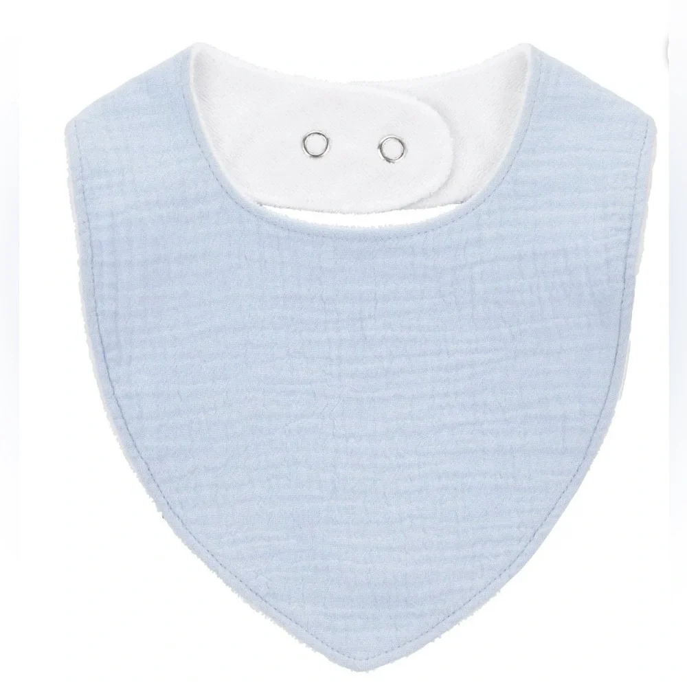Carter's Child of Mine Baby Boy Gauze 3 Pc Bib Set